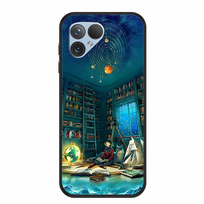 Чехол для Fairphone 5 6,46" ТПУ Мягкий Силиконовый Бампер Роскошная Задняя Крышка Чехлы для Телефона для Fairphone5 5G Цветок Милый Ударопрочный Coque