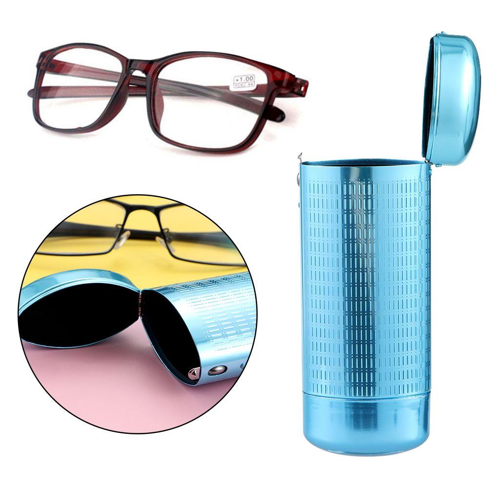 Fashion Superior Aluminum Metal Eyeglasses Accessories Glasses Holder Glasses Box Eyeglasses Case