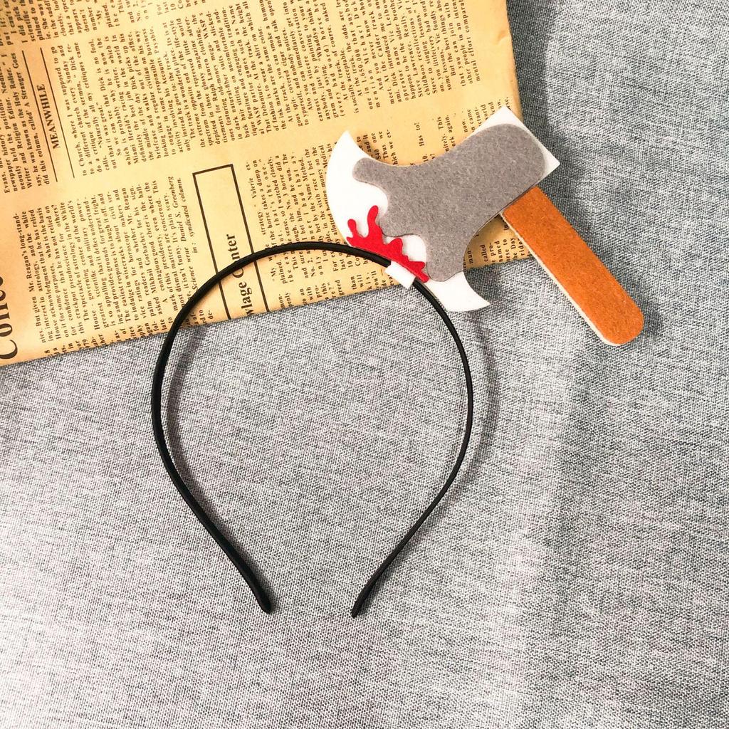 Креативная повязка на голову для фестиваля мультфильмов: Забавный дизайн вопроса и восклицательного знака