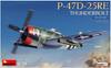 MiniArt Scale American Thunderbolt Plastic Model Kit MA48009 1/48 P-47D-25RE
