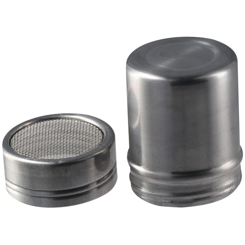 Stainless Steel Sugar Powder Sieve Seal Seasoning Tank Durable Powder Spreader  Home