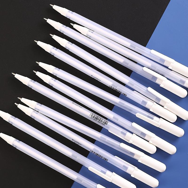 10 шт. Белые маркеры и гелевые ручки - Идеально для художников и рисовальщиков комиксов Ручные цветные ручки, ручки для художественного рисования, DIY