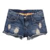 FGHJ Summer Large Size Women's Denim Shorts Female Jeans Short Jeans