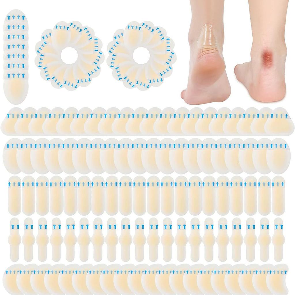 Набор из 5 предметов. Противоизносные аксессуары для ног. Наклейка на заднюю часть пятки. Кожаная обувь на высоком каблуке. Наклейка на носок. Невидимая лента. Наклейка на лодыжку. Наклейка на волдырь.