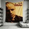 The Godfather Family Saga Tapestry Fashion Print Background Cloth Christmas Gift Atmospheric Background Cloth Work Of Art