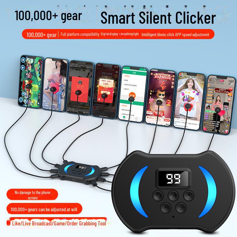 Bluetooth G40Pro: Auto Clicker для мобильных устройств, планшетов и прямых трансляций