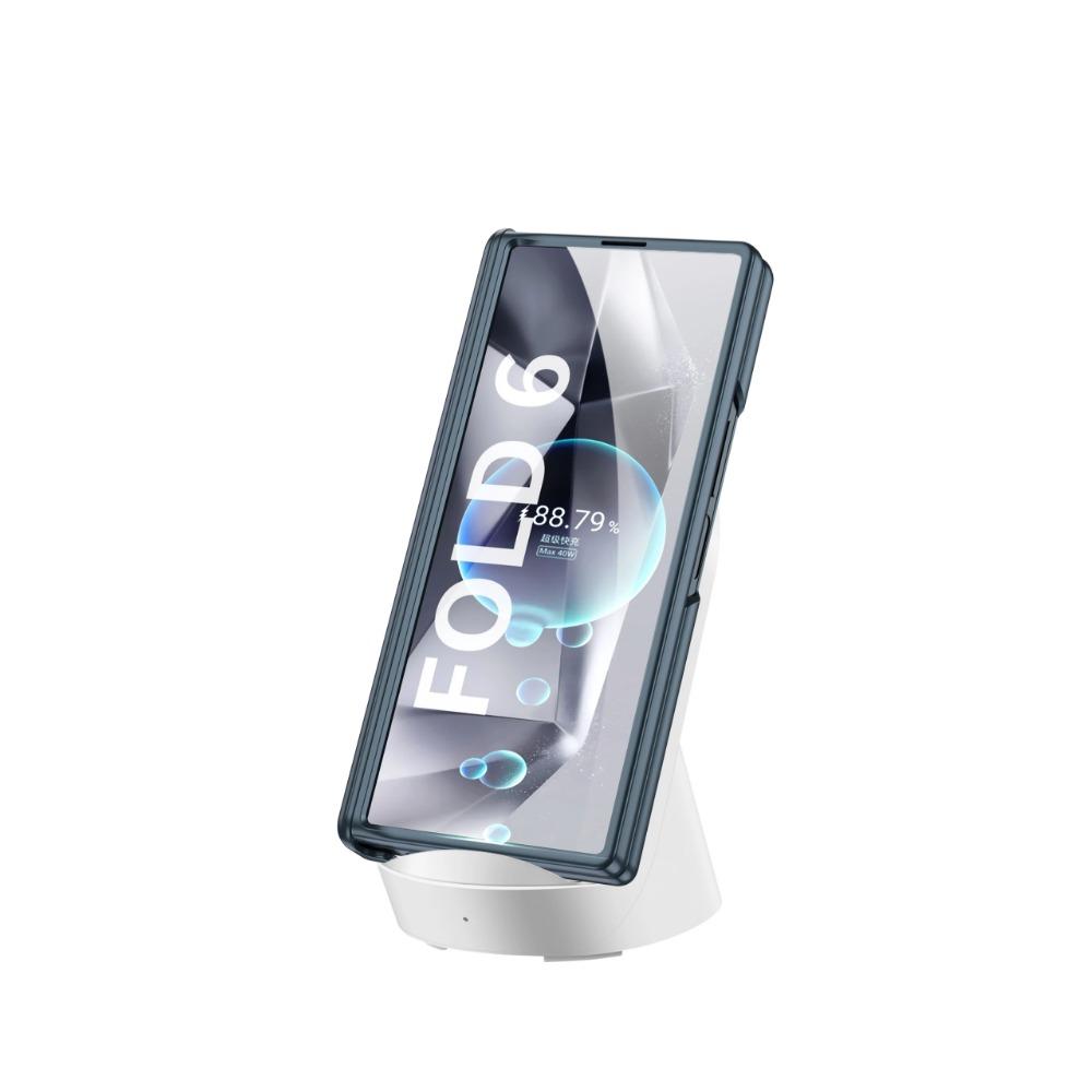 Магнитный шарнирный защитный жесткий чехол для телефона Samsung Galaxy Z Fold 6, противоударный чехол с кронштейном для защиты экрана