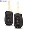 Jingyuqin Remote Car Key For Renault 2/3 Buttons Remote Car Key Shell Case Cover