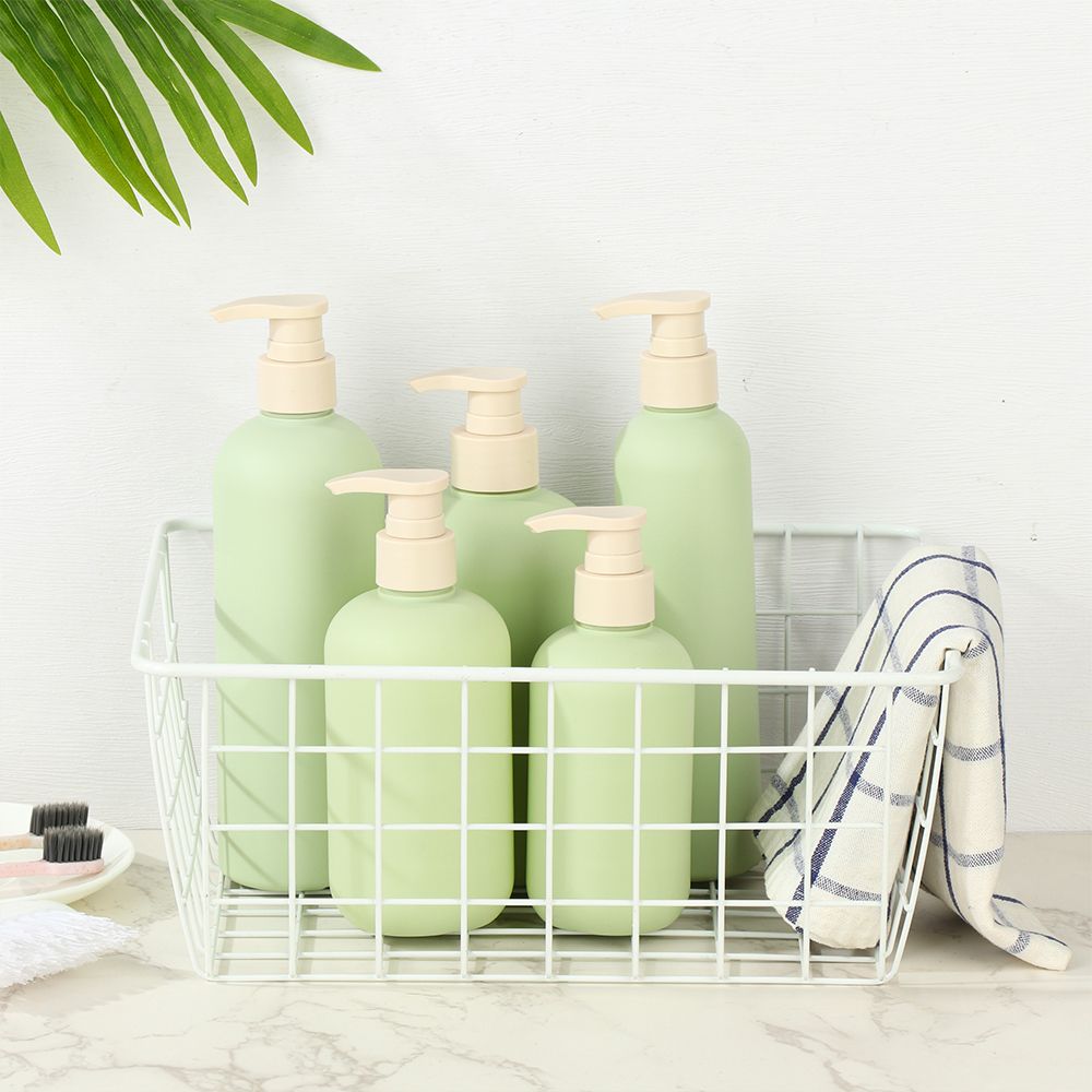 Круглые бутылки многоразового использования для жидкого лосьона, лосьона, мыла, дозатора пенящегося мыла, шампуня, геля для душа