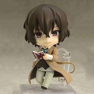 10 см аниме Бунго бродячие собаки фигурка Дазай Осаму Накаджима Ацуши фигурки 657 # ПВХ фигурки героев Коллекция кукол игрушка в подарок