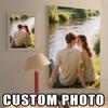 Personalized Custom Photo Canvas Paint Poster Home Decor Print Your Photos Canvas Art Photos,Pets,Wedding,Family For Festivals,Party,Themed Events