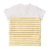 Футболка для мальчиков и девочек, для малышей, 150 см, желтая [MIKI HOUSE] 10-5209-825
