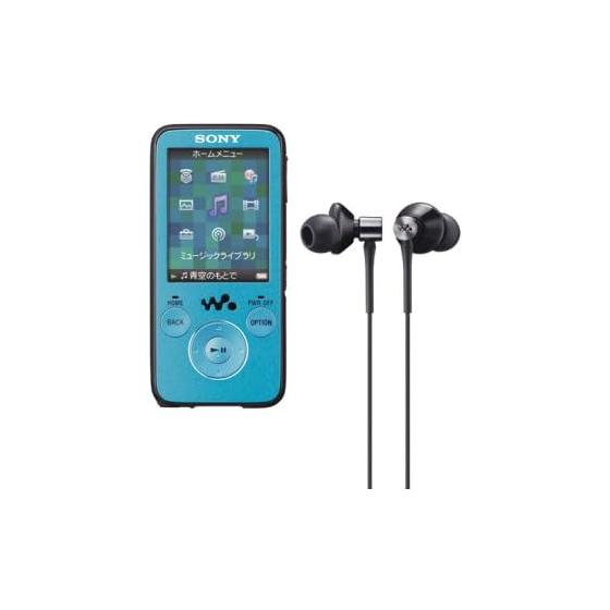 SONY Walkman Серия S с FM <Тип памяти> 8 ГБ Синий NW-S638F/L