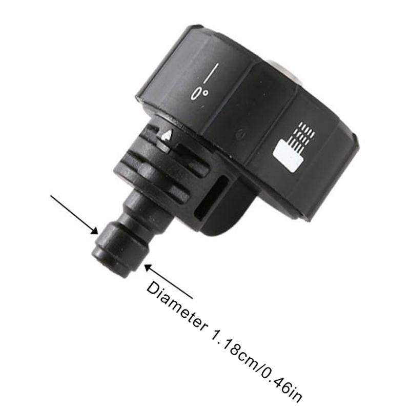 6 в 1 регулируемая насадка для 1/4-дюймовой беспроводной мойки высокого давления, очистителя, водяного пистолета, насадки для шланга