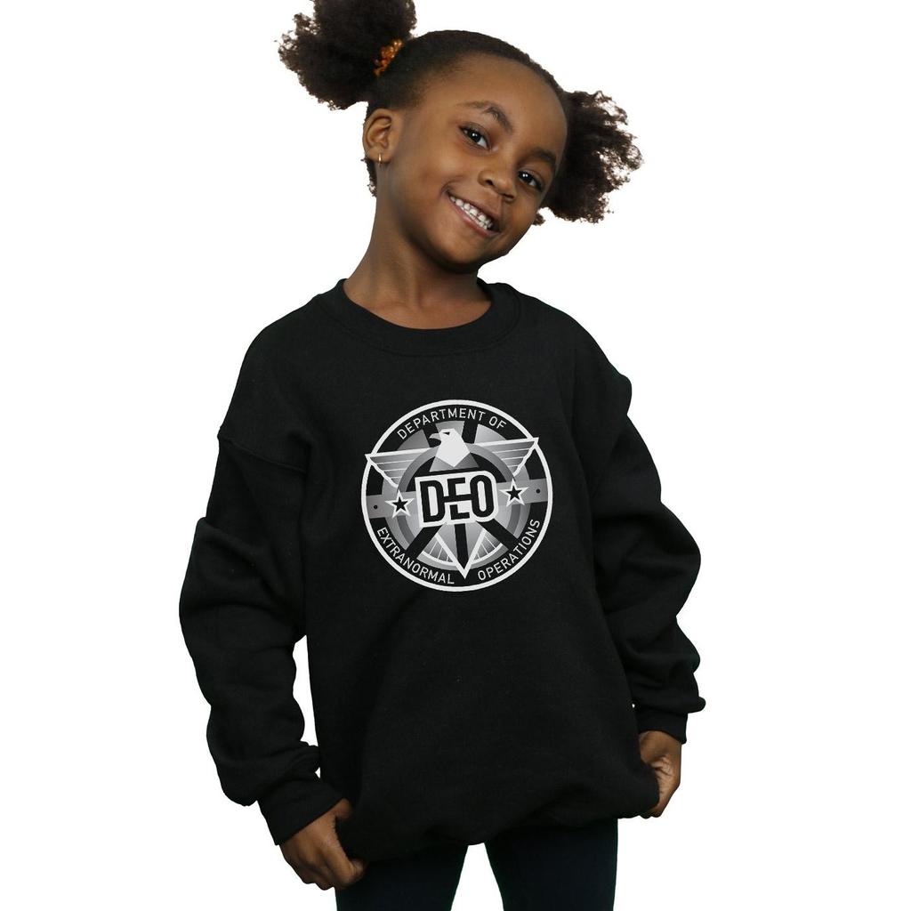 DC Comics Girls Supergirl TV Series Deo Crest Sweatshirt