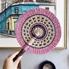 Vietnam Imports Handmade Woven Fans, Sea Grass Woven Fans, Daily Ins Style, African Elements, Wall Decoration, Homestay, Summer