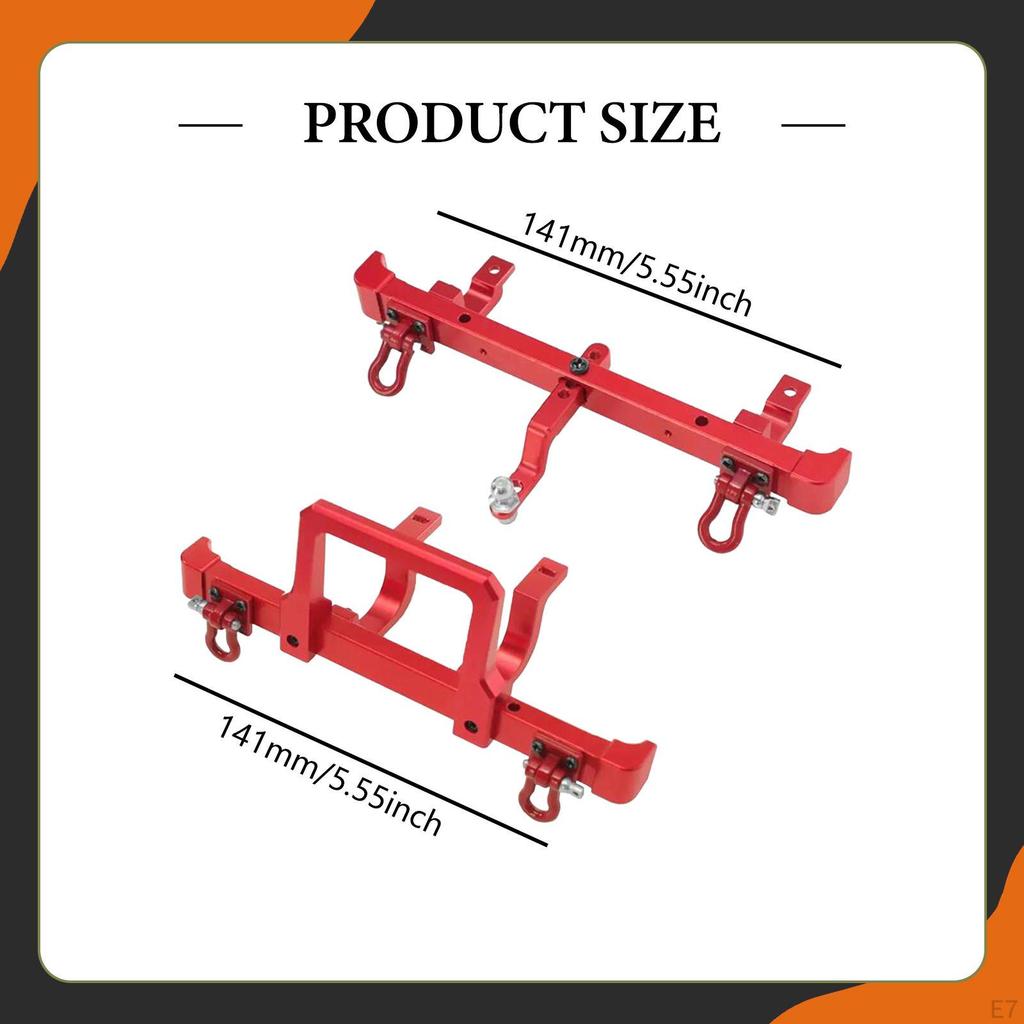 1/12 Алюминиевые Передние Задние Детали Металлический Аксессуар Замена Прочный для MN82S MN82Pro MN82 MN82T Сделай Сам