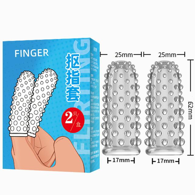 Силиконовый вибратор с рукавом для пальцев, соска, вагины, страпон, стимулятор клитора, секс-игрушки для женщин, взрослых, женская мастурбация