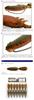 Keitech Padlin Beaver 3.5 дюйма #001 Черный
