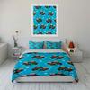 Cute Otter Print Bedding Set Bedding Duvet Cover Set Duvet Cover Pillowcases (1 * Duvet Cover 2 * Pillowcases, without duvet insert)