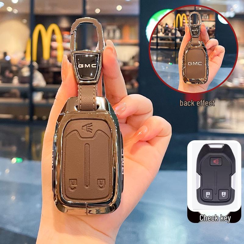 Чехол для ключа и пряжка для GMC Yukon, Chevy Suburban, Saab, Sierra