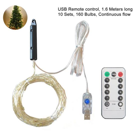 2026 Рождественская елка Водопад Огни 8 Режимов Каскадные Светодиодные Гирлянды с Таймером