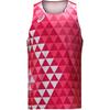 Elite Breathable Quick-Dry Race Singlet Men Tops Red 2011C721-600