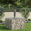 Gabion Raised Bed Silver