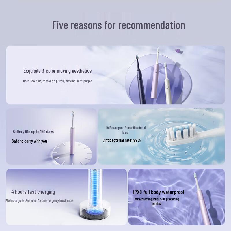 Xiaomi T302 Electric Toothbrush CN plug (adapter included)