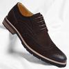 TEMU48 large size Brock pointed business casual fashion non-slip and wear-resistant leather shoes tk