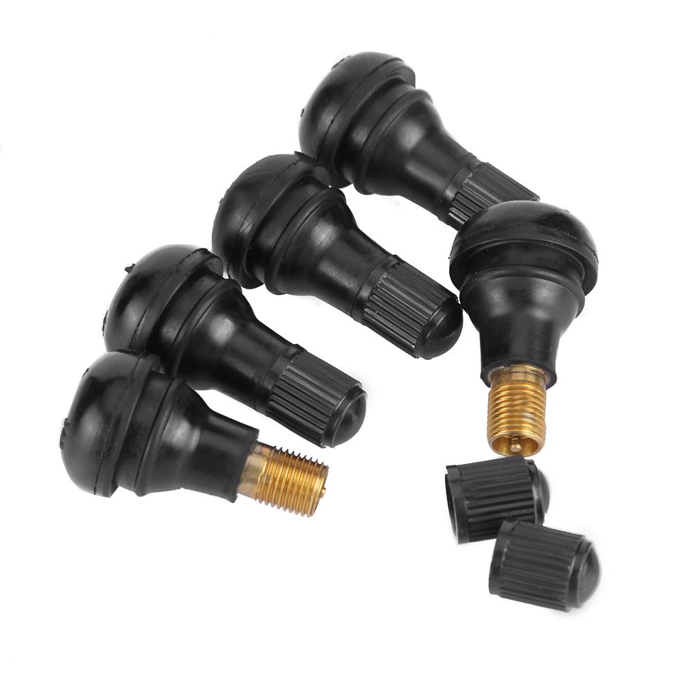 10/25 шт. TR412 защелкивающиеся автомобильные бескамерные шины стержни клапанов шин резиновые медные вакуумные воздушные клапаны для шин для квадроциклов, автомобилей, мотоциклов