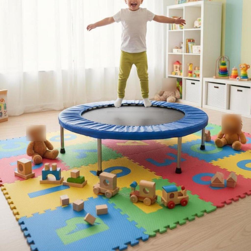 Trampoline Rim Cover Folding Design Playground Equipment Accessory for Children