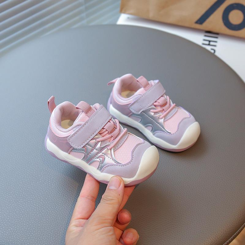 2025 Autumn New Children's Sports 1-2-3 Year Old Baby Toddler Shoes Casual Trend Men and Women