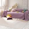 Nordic Solid Color Синель Кисточка Полотенце Современное Простое Диванное Полотенце Простые Товары Для Дома Полное Покрытие