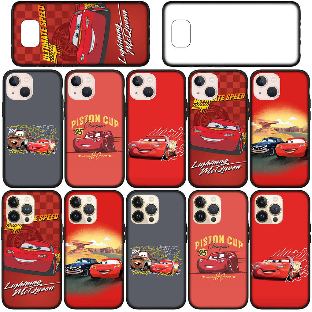 for iPhone 17 16 15 Xiaomi Poco F7 F8 X7 X6 C85 C75 C71 M8 Redmi Note 14 13 12 11 Pro Max 14C 13C A3 A4 Phone Case Wallpaper Cars Lightning McQueen 95