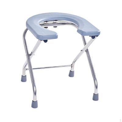 Стул для унитаза Мобильный складной сверхмощный утолщенный вспомогательный стул для купания