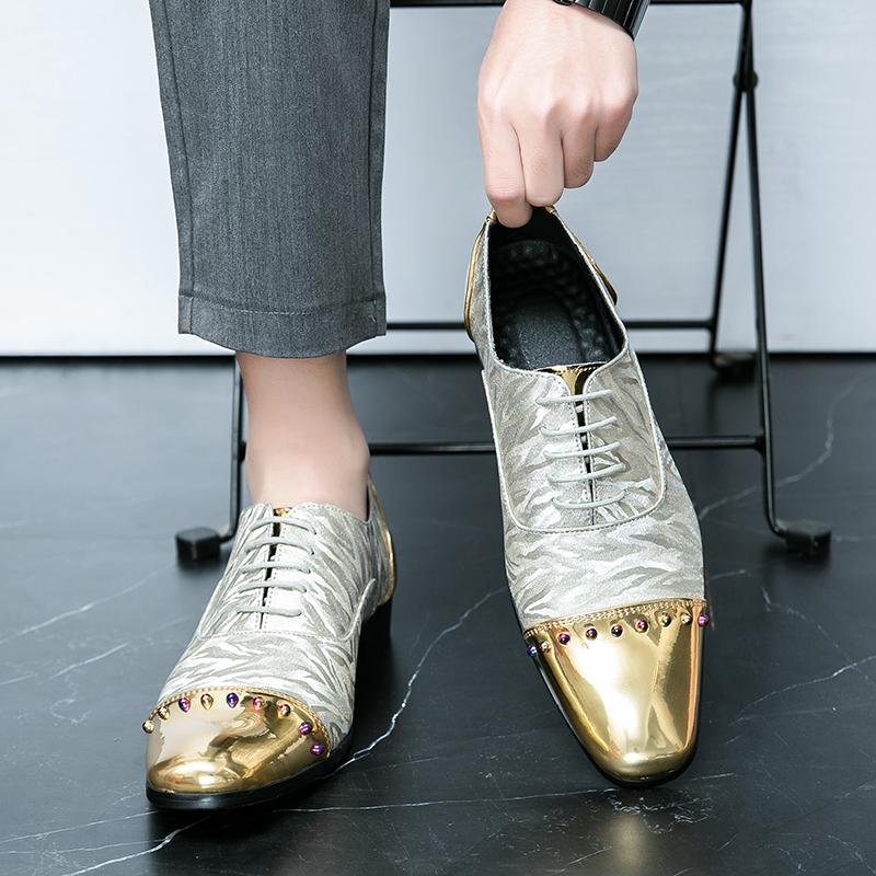 Fashion Men Business Chelsea Leather Shoes Men Casual Comfortable Designer High-end Leather Shoes Social Shoes Sizes 38-47 Men Shoes