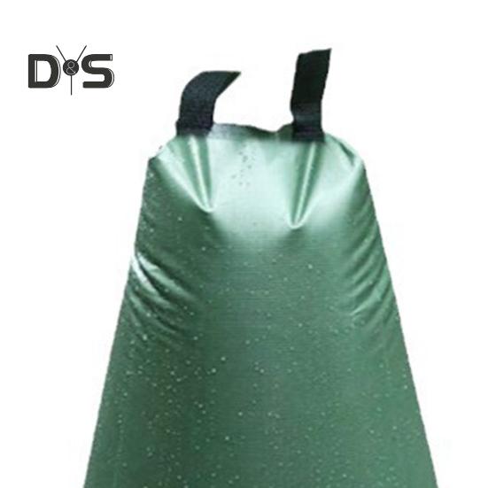 Мешок для полива деревьев, 20 галлонов, многоразовый мешок для капельного орошения с застежкой-молнией, медленно высвобождение воды, мешки для полива деревьев, глубокое нацеливание на корни