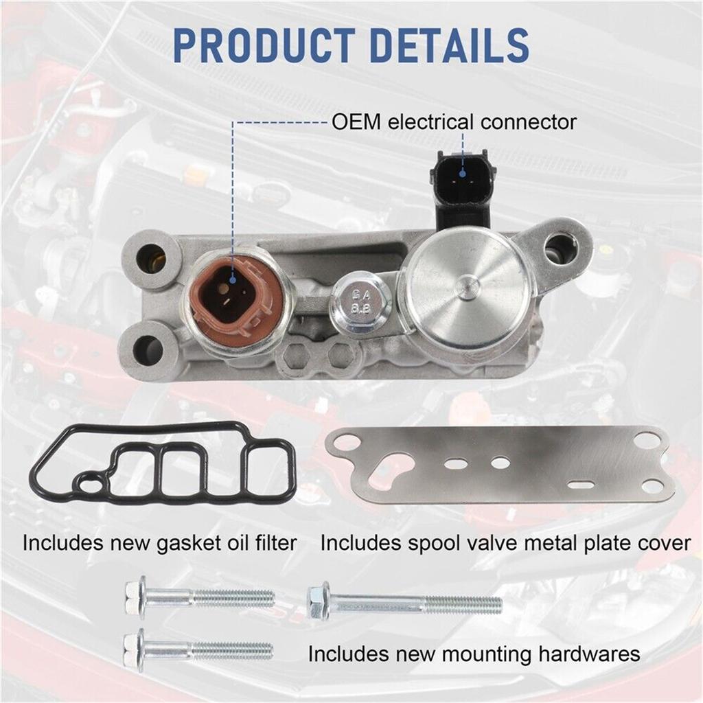 15810-R70-A04 2T1136 Car Engine Variable Timing Solenoid For Crosstour V6 3.5L 08-2016 TS1136 15810R70A03 VV1182 VVT282