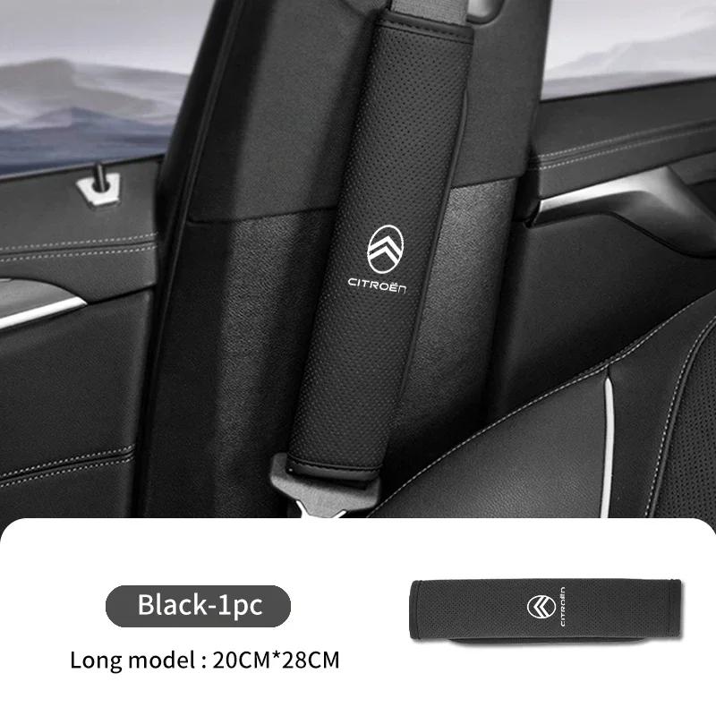 Breathable Car Seat Belt Shoulder Cover Strap Protection Pad For Citroen C4 C3 C5 C1 C2 C6 C4L DS3 DS4 Berlingo Picasso Jumper aia256