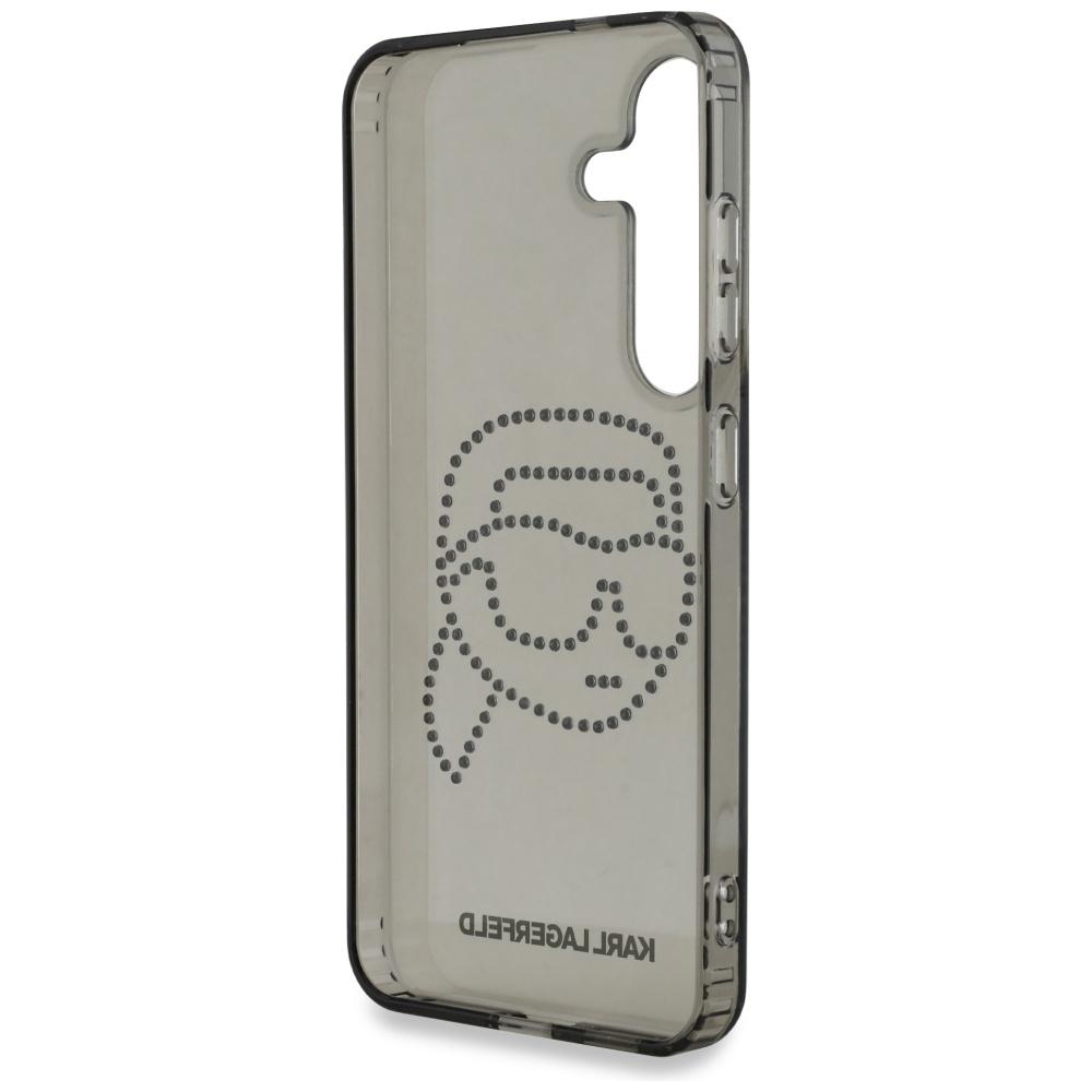 Etui Karl Lagerfeld Rhinestones Karl     Head Logo Do Samsung Galaxy S25 Czarny