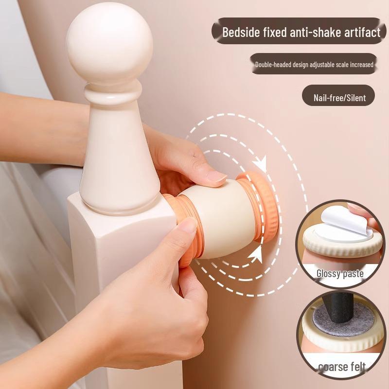 Подушечки-стабилизаторы для изголовья кровати против шатания - Против скрипа, Защита от столкновений, Поддержка каркаса