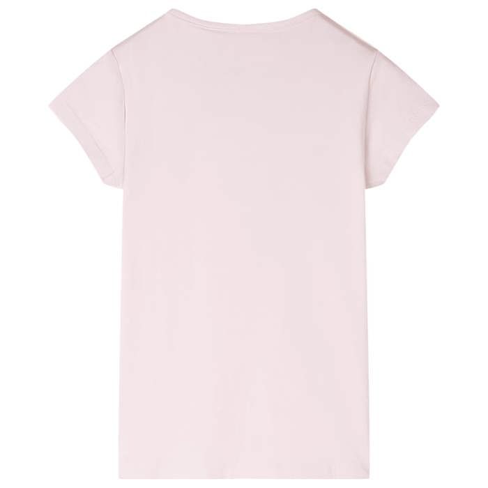 T-shirt pour enfants rose pâle 92/104/116/128/140