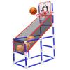 Basketball Game Set Kids Basketball Hoop for Indoor Outdoor with 4 Balls 88cm to 140cm Height Adjustment Basketball