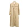 Unused ROSE BUD Trench Coat M Beige Long with Pocket Women Used