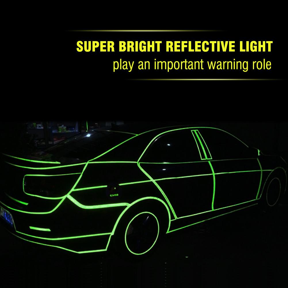 2Rolls велосипедные светоотражающие наклейки для велосипеда защитная лента для колес (зеленый)