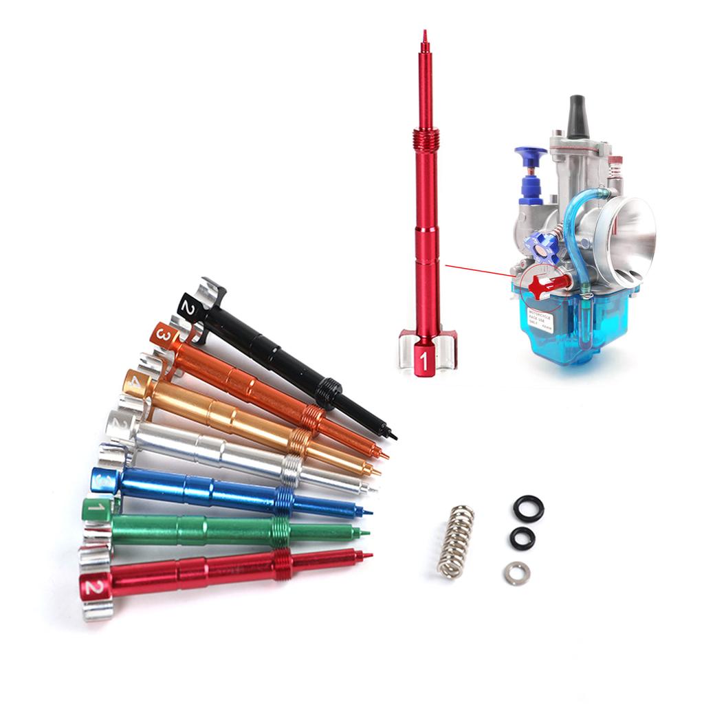 Набор винтов для регулировки воздушно-топливной смеси для карбюратора FCR PWK, регулировочный винт для мотоцикла KTM CRF TRX YZF, квадроцикла Dit Pit Bike