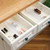 Adjustable Transparent Drawer Dividers with Foam Ends, Expandable and Retractable, Multiple Pack