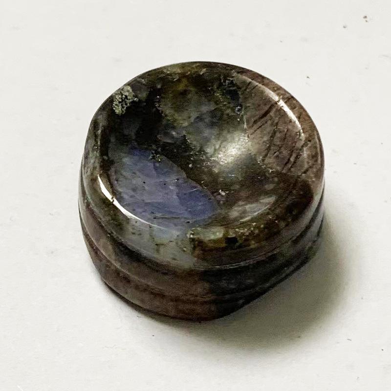 Gem Ball Ornaments Standard Natural Crystal Support Mine Various Materials Base Base Bracket Round Golf Tee