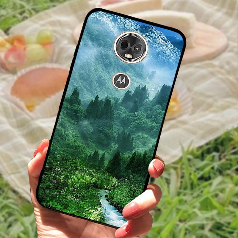 Для Moto E5 / E5 Play EU Чехол Силиконовый Мягкий Ударопрочный ТПУ Задняя Крышка для Motorola Moto E5Plus / E5 Plus Capa E5Play E 5 Мрамор